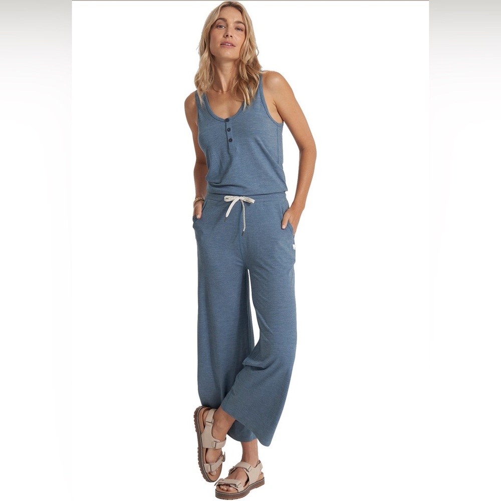 Vuori Blue Jumpsuit